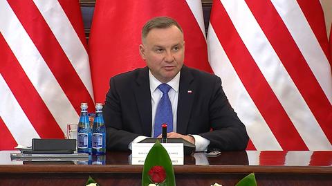 Andrzej Duda o funkcjonowaniu firm amerykańskich na polskim rynku