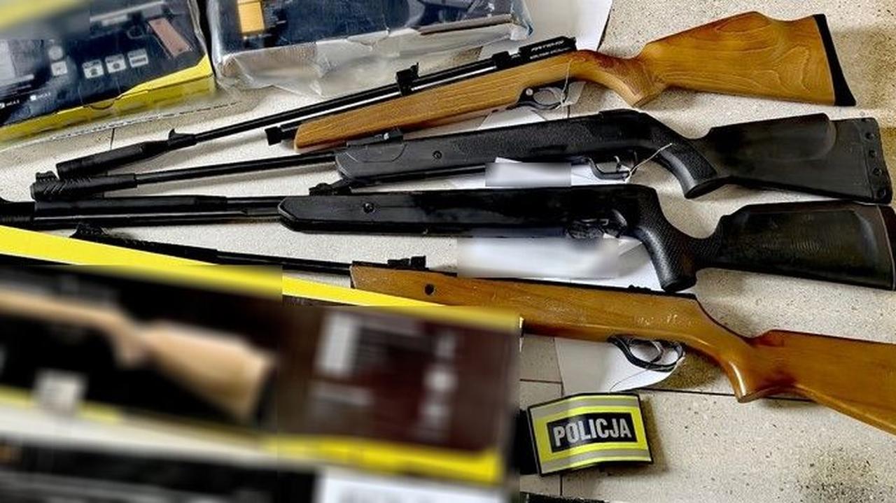 Mówił żonie, że ją zabije. W domu miał 13 sztuk broni