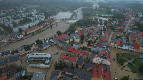 Głuchołazy pod wodą