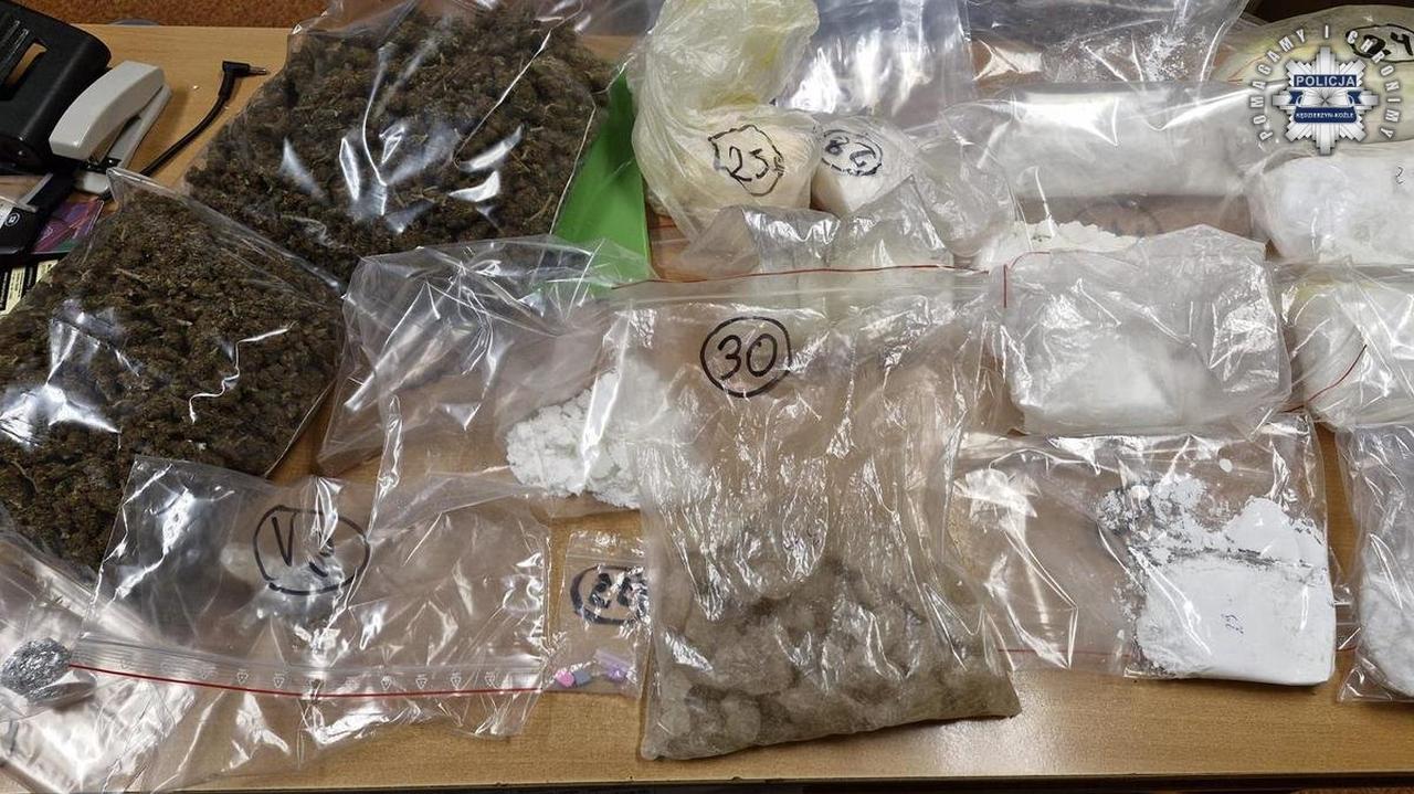 Dziewięć kilogramów narkotyków, dwaj mężczyźni zatrzymani