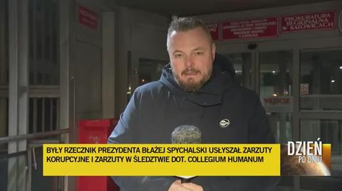 Były rzecznik prezydenta Błażej Spychalski usłyszał zarzuty