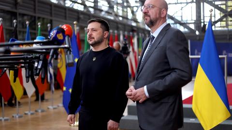 Zełenski w Brukseli