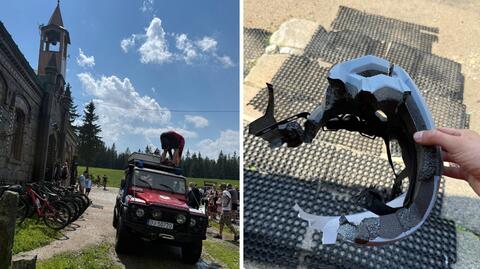 "Piorun uderzył bezpośrednio w kobietę"