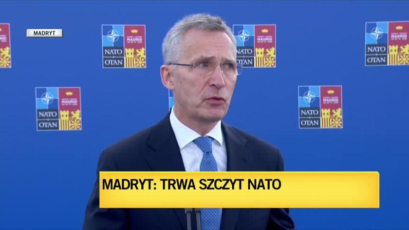 Stoltenberg o szczycie NATO w Madrycie: podjęte zostaną decyzje historycznej wagi 