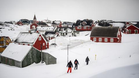 Nuuk, stolica Grenlandii