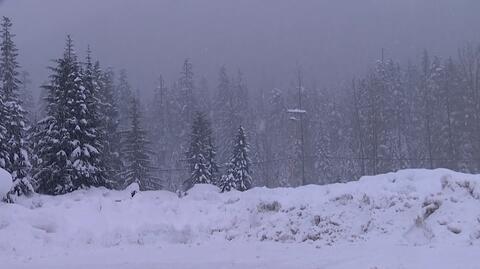 W hrabstwie Snohomish spadł pierwszy w tym roku śnieg