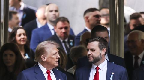 Trump przygotowuje się do wiecu w Nowym Jorku. Wśród mówców J.D. Vance, Mike Johnson i Elon Musk 