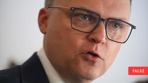 Szymon Hołownia coraz dalej od polskiej polityki. Materiał "Faktów" TVN