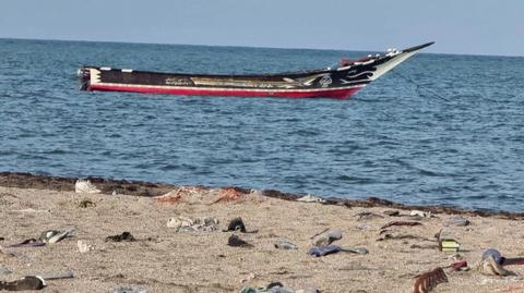 Przemytnicy zmusili migrantów do wyskoczenia z łodzi u wybrzeży Dżibuti 