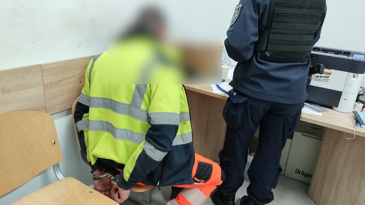 Obywatelskie zatrzymanie pijanego kierowcy w Wałczu