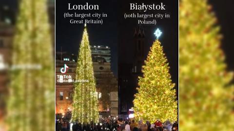 "Upadek Londynu"? O co chodzi z tą choinką