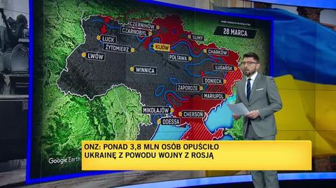 Dane dotyczące rosyjskich strat wojennych (28.03.2022)