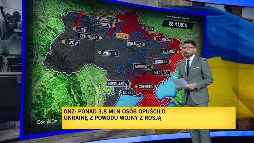 Dane dotyczące rosyjskich strat wojennych (28.03.2022)
