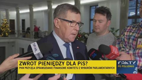 Poseł Kuźmiuk o decyzji PKW