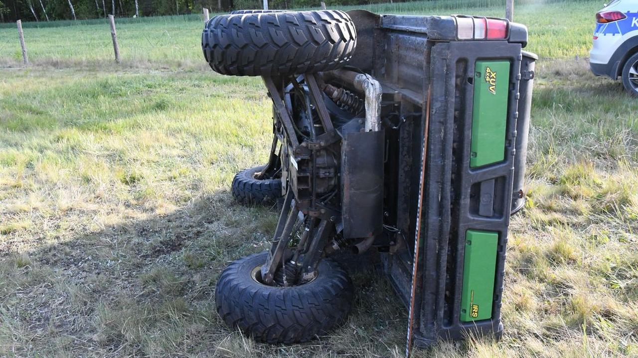Pojazd buggy przygniótł trzy dziewczynki. 13-latka odniosła poważne obrażenia