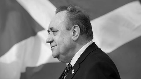 Alex Salmond nie żyje. Miał 69 lat