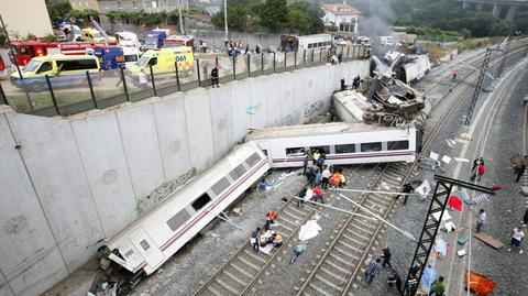 Katastrofa pociągu pod Santiago de Compostela
