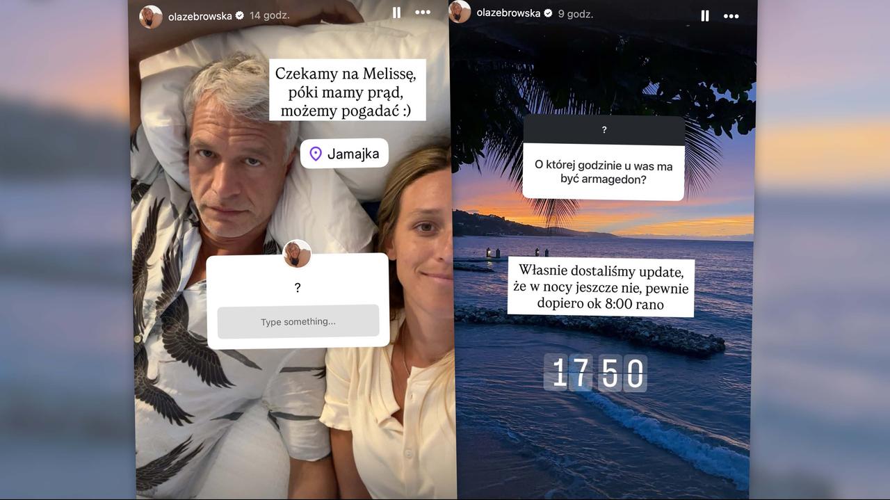 Michał Żebrowski z rodziną na Jamajce czeka na nadejście huraganu. "Dostaliśmy zapasy jedzenia"