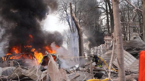 Sumy, atak Rosji na Ukrainę