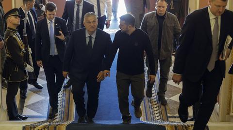 Viktor Orban w Kijowie mówił o "zawieszeniu broni i negocjacjach pokojowych"
