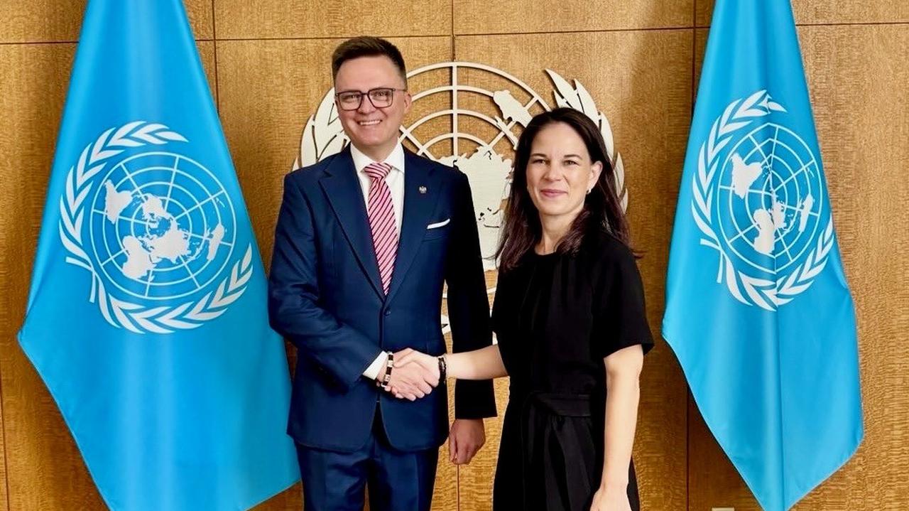 Szymon Hołownia after the gathering  at the UN. Another, more crucial  1  awaits him