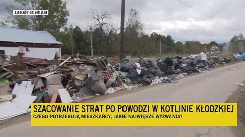 Szacowanie strat po powodzi w Kotlinie Kłodzkiej