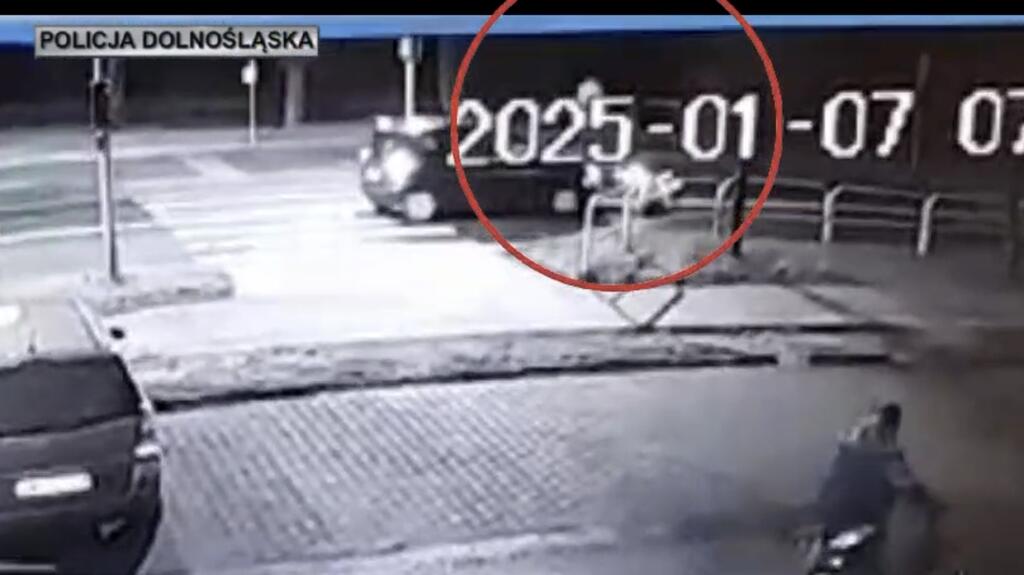 Sprawca potrącenia uciekł 