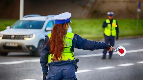 drogówka policja lizak