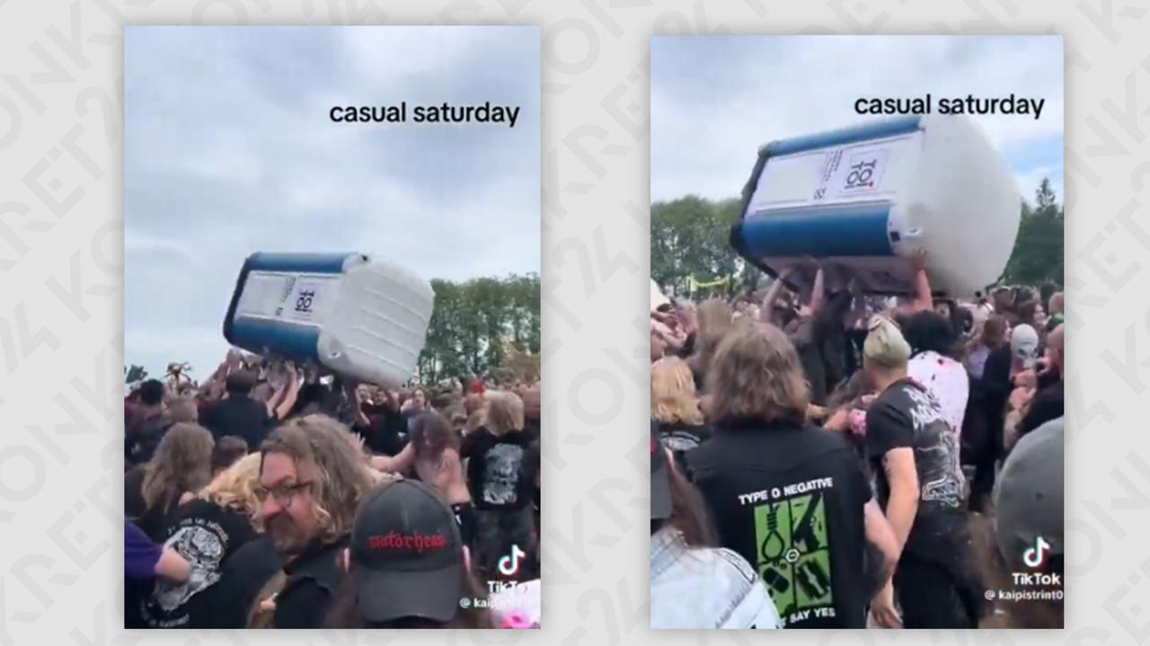 "Na festiwalu Owsiaka"? Nie, na innym