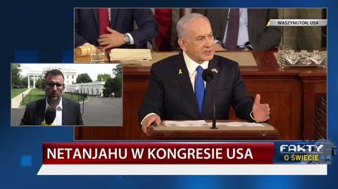Przemówienie Benjamina Netanjahu w Kongresie USA. Relacja Michała Sznajdera