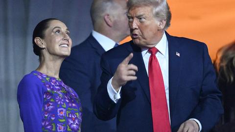 Donald Trump i Claudia Sheinbaum