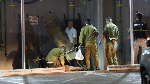 Atak Hezbollahu na miasto Hajfa w Izraelu