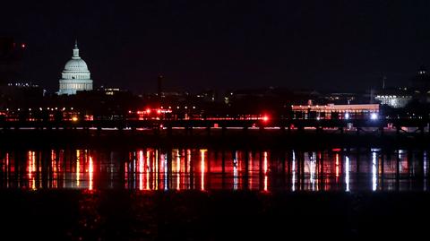 Służby ratunkowe nad Potomakiem