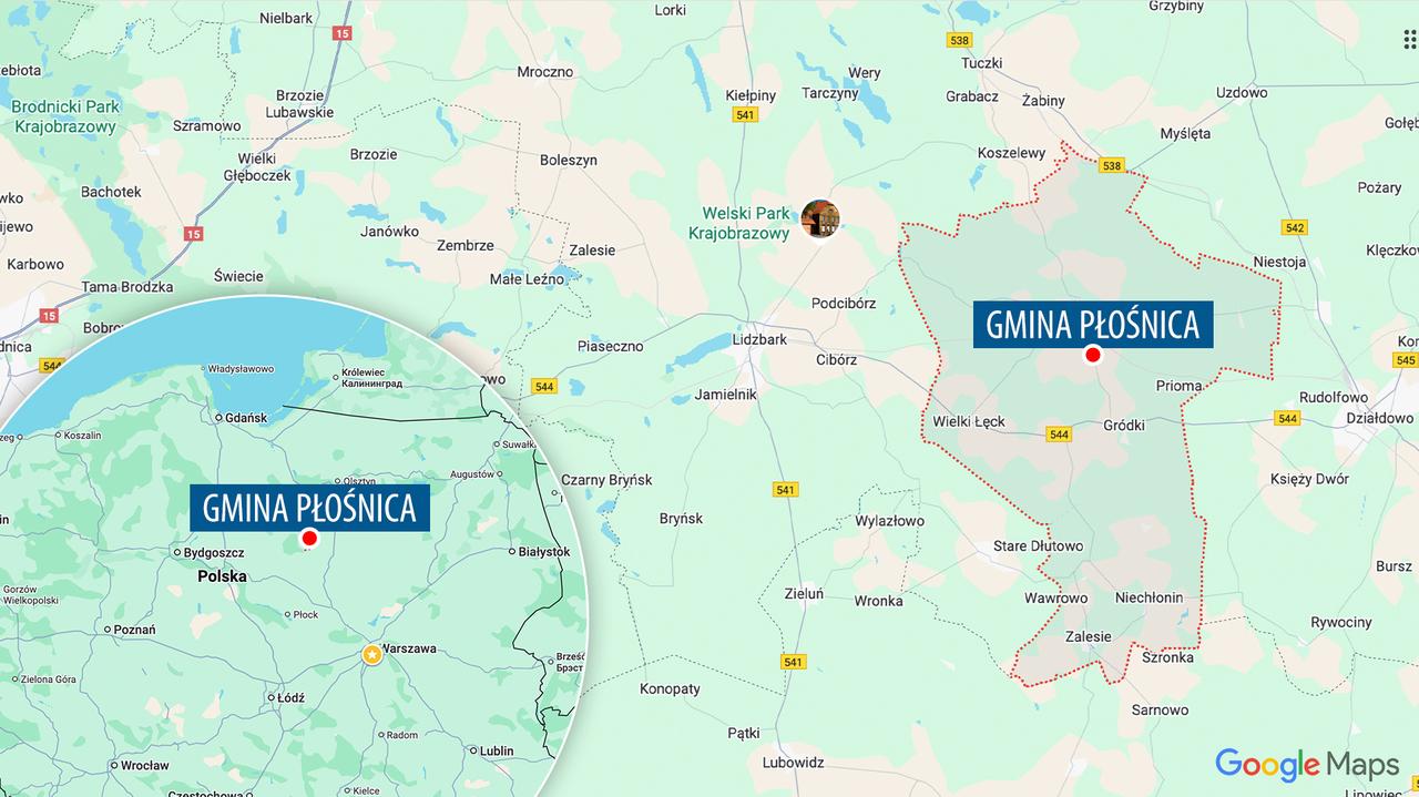 Przedmiot przypominający drona na polu kukurydzy