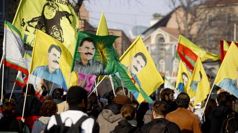 Lider kurdyjskiej PKK Abdullah Ocalan na nagraniach archiwalnych