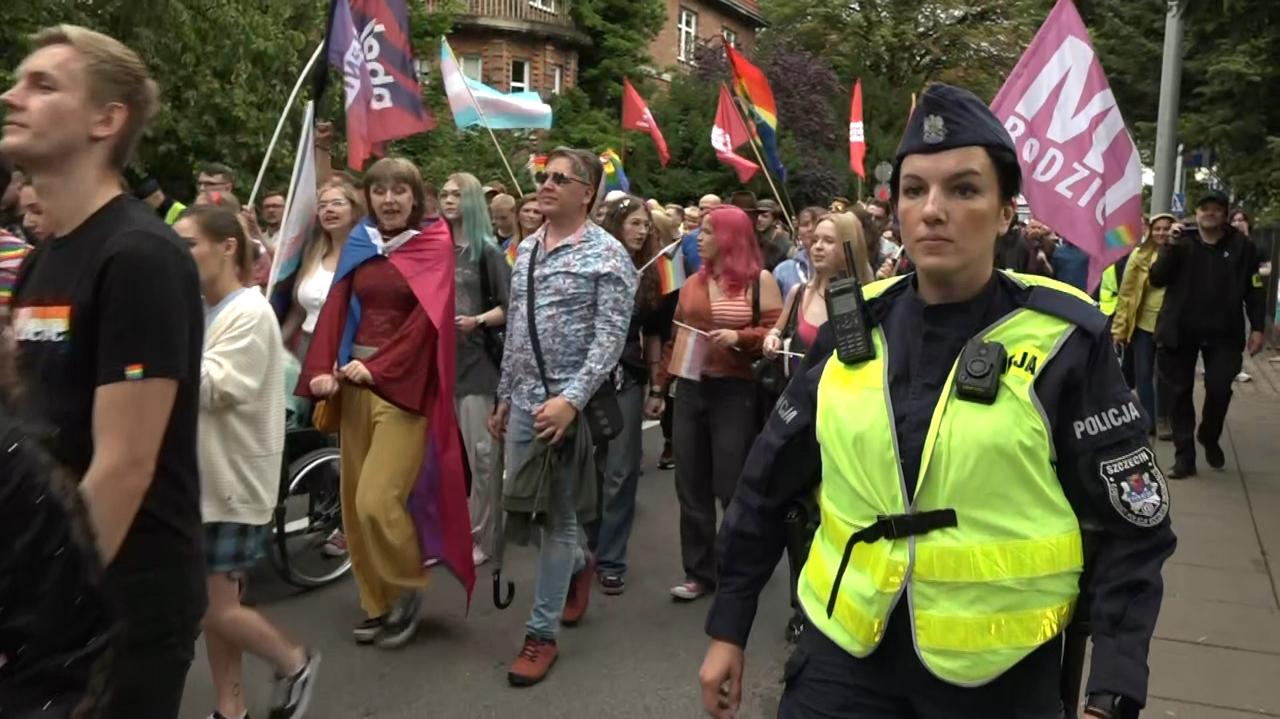 Marsz Równości w Szczecinie. "Nie wszyscy jesteśmy tacy sami i to jest wspaniałe"