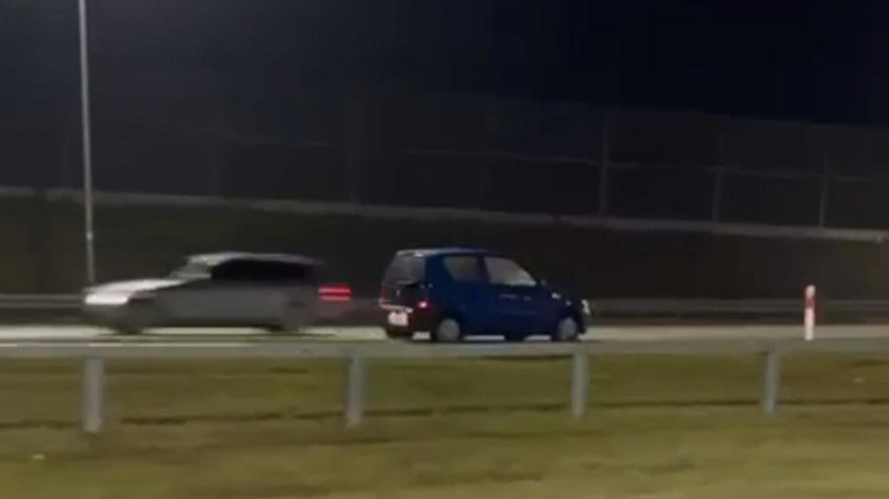 Jechała trasą ekspresową pod prąd. Nie reagowała na trąbienie kierowców. Nagranie