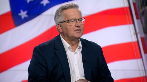 Komorowski o nieudanych zamachu na Trumpa