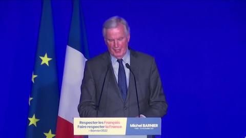 Michel Barnier mianowany na premiera Francji