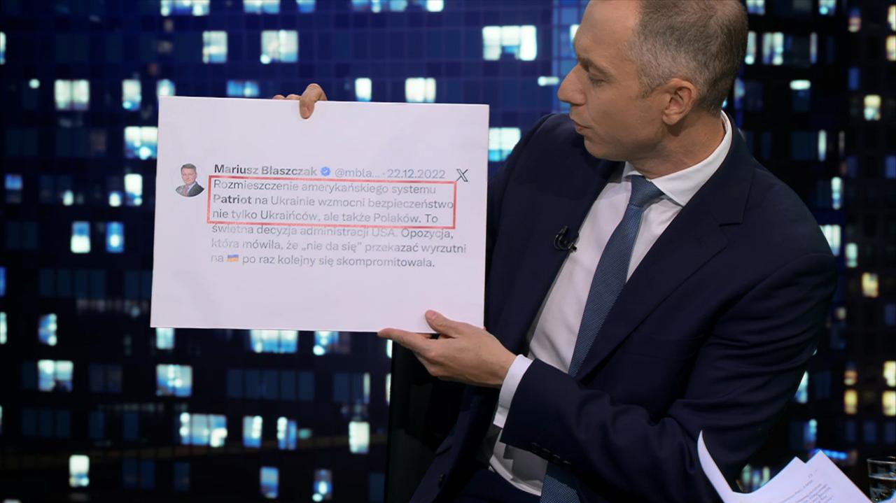 Tomczyk: Polska przekazała Ukrainie rakiety Patriot we współpracy z NATO i USA