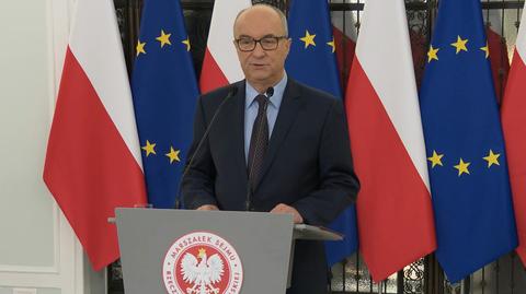Czarzasty: pan sobie wyobraża, że prezydent zawetuje to po raz trzeci? 