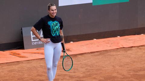Sabalenka zachwyca przed Roland Garros. Na razie kreacją