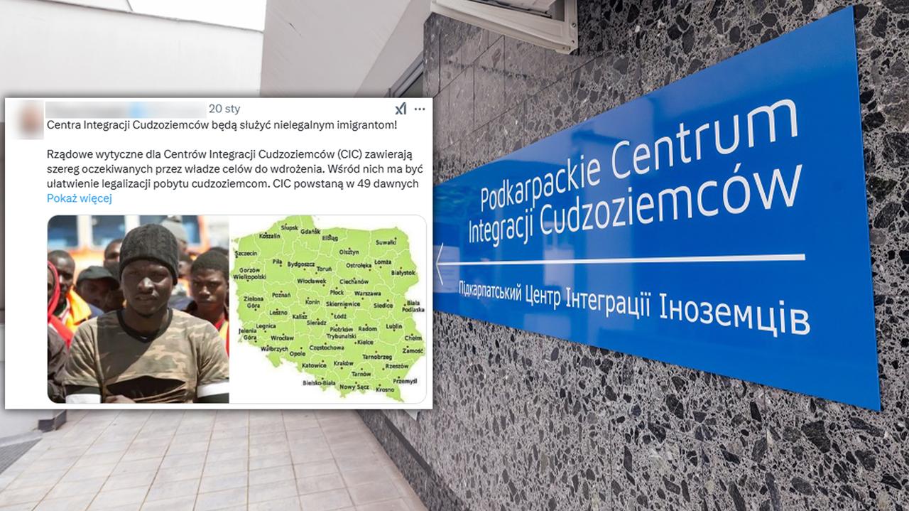 Centra Integracji Cudzoziemców dla "nielegalnych imigrantów"? Wielostopniowa manipulacja