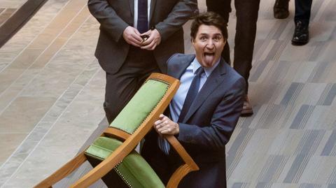 Justin Trudeau na nagraniach archiwalnych