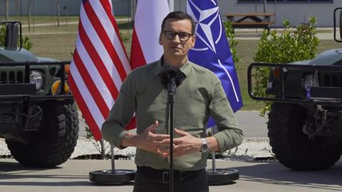 Morawiecki: jesteśmy w przededniu zakończenia wielkiej fazy realizacji tarczy antyrakietowej