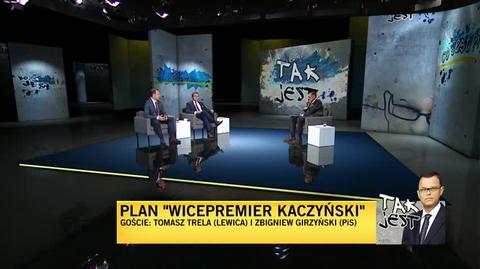 Trela: wejście Jarosława Kaczyńskiego do rządu ma dwa aspekty
