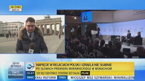 Prasa niemiecka o słowach polskiego premiera w Monachium