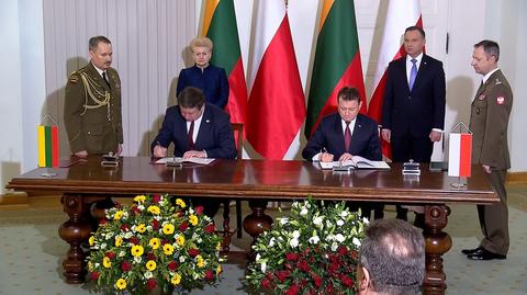 Podpisanie porozumienia o współpracy militarnej 