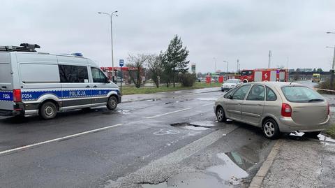 Tragiczny wypadek na ulicy Popiełuszki w Łodzi