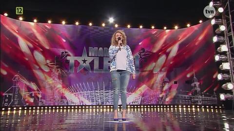 Martyna Ciok i talent wokalny - "Mam talent"